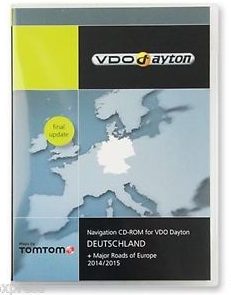 OPEL CD70 Navigation CD-SET Deutschland + Hauptstraßen Westeuropa 2014/2015 vom Hersteller VDO Dayton
