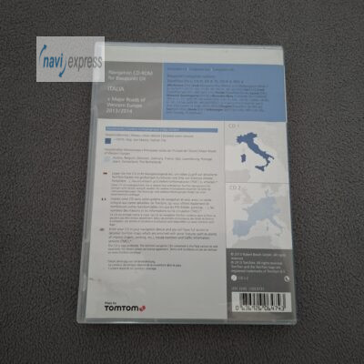 Navigation CD Blaupunkt Travelpilot DX ITALIA + Major Roads Westeuropa 2013/2014