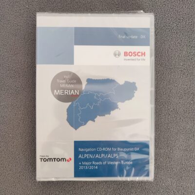Navigations-CD Blaupunkt Travelpilot DX ALPEN + Major Roads of Western Europe 2013/2014 Final Update