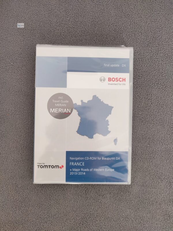 Navigations-CD Blaupunkt Travelpilot DX FRANCE + Major Roads of Western Europe 2013/2014 Final Update