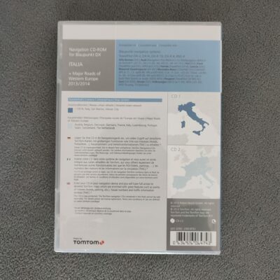 Navigation CD Blaupunkt Travelpilot DX ITALIA + Major Roads of Western Europe 2013/2014 Final Update