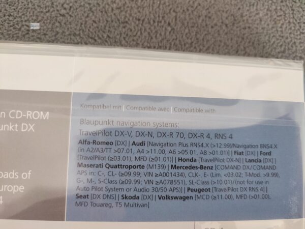 Navigations-CD Blaupunkt Travelpilot DX FRANCE + Major Roads of Western Europe 2013/2014 Final Update – Bild 3