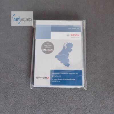 Navigations-CD Blaupunkt Travelpilot DX BENELUX + Major Roads of Western Europe 2013/2014 Final Update