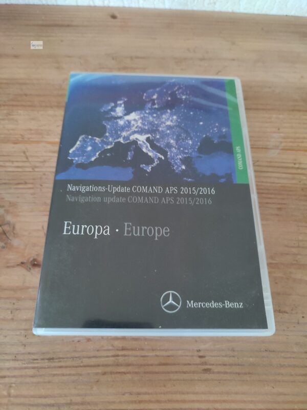 Mercedes-Benz Navigation DVD COMAND APS NTG1 Europa 2015/2016 A2118270001 Version 16.0