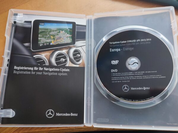 Mercedes-Benz Navigation DVD COMAND APS NTG1 Europa 2015/2016 A2118270001 Version 16.0 – Bild 3