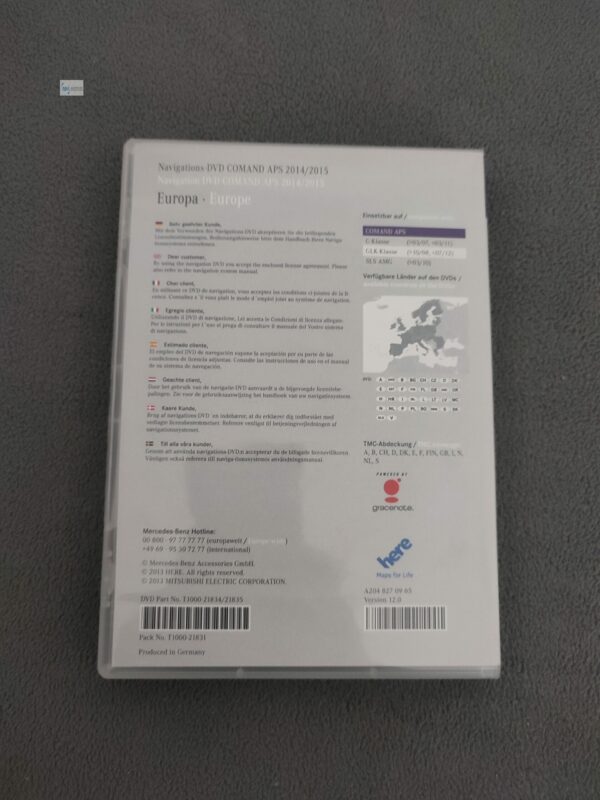 Mercedes-Benz Navigation DVD COMAND APS NTG 4-204 Europa 2014/2015 für GLK C-Klasse violett Version 12.0 A2048270965 – Bild 2