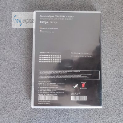 Mercedes-Benz Navigation DVD COMAND APS NTG4-204 Europa 2018/2019