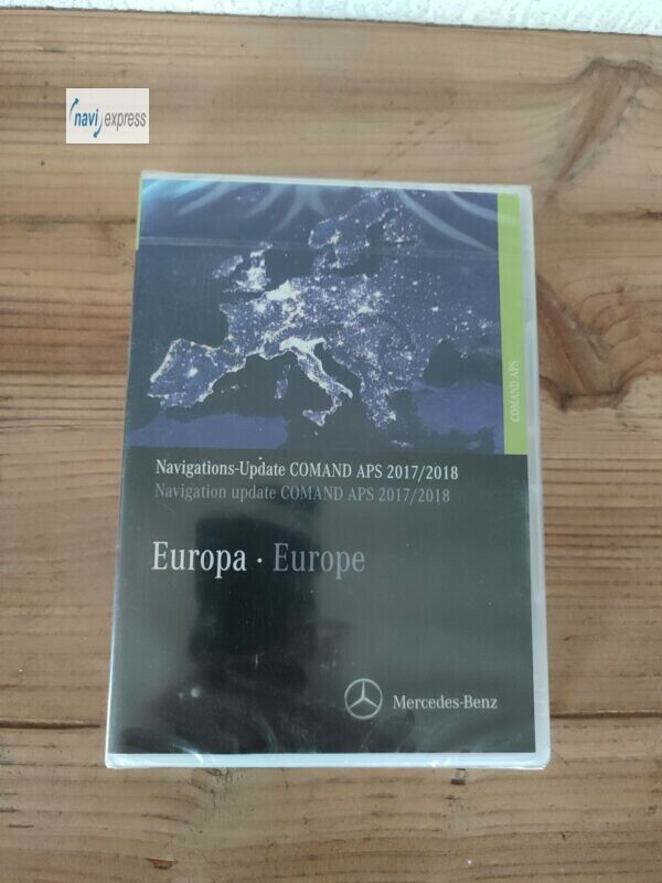 Mercedes-Benz Navigation DVD COMAND APS NTG 3 Europa 2017/2018 für CL Klasse S Klasse LIME Version 16.0