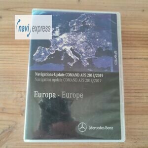 MERCEDES BENZ Navigation DVD COMAND APS Europa 2018/2019 für GLK C-Klasse NTG 4-204 violett Version 16.0