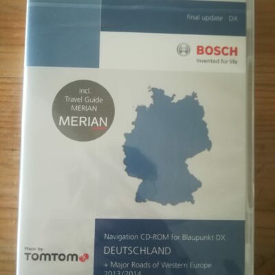 Navigations-CD Blaupunkt Travelpilot DX Deutschland + Major Roads of Western Europe 2013/2014 Final Update