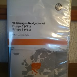 SD Karte Volkswagen Navigation AS – EUROPA 3 ( V11 ) DEUTSCHLAND + ZENTRALEUROPA – für das Navi Discover Media 2