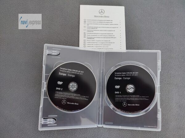 Mercedes-Benz Navigations-DVD COMAND APS NTG 2.5 Europa 2019 A2198272700 zitrus - Image 4