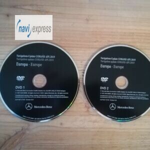 MERCEDES BENZ Navigation DVD EUROPA 2019 für Navi COMAND APS NTG 2.5 zitrus A2198272700