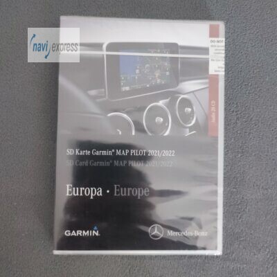 Erstinstallation Aktivierung Navigation SD Karte MERCEDES GARMIN MAP PILOT EUROPA 2021/2022 V17.0 AUDIO 20 NTG5 STAR1