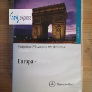 MERCEDES BENZ Navigation DVD für Navi AUDIO 50 APS NTG 2.5 TÜRKIS EUROPA 2013/2014 A219 827 45 59