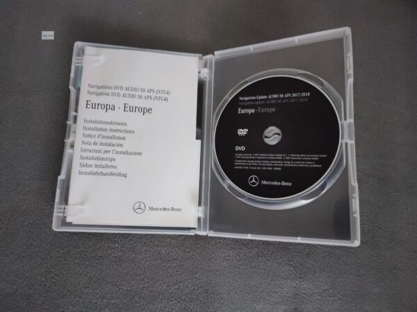 Mercedes Benz Navigations-DVD für AUDIO 50 APS NTG4-204 EUROPA 2017/2018 A2048271900 korallenrot - Image 4