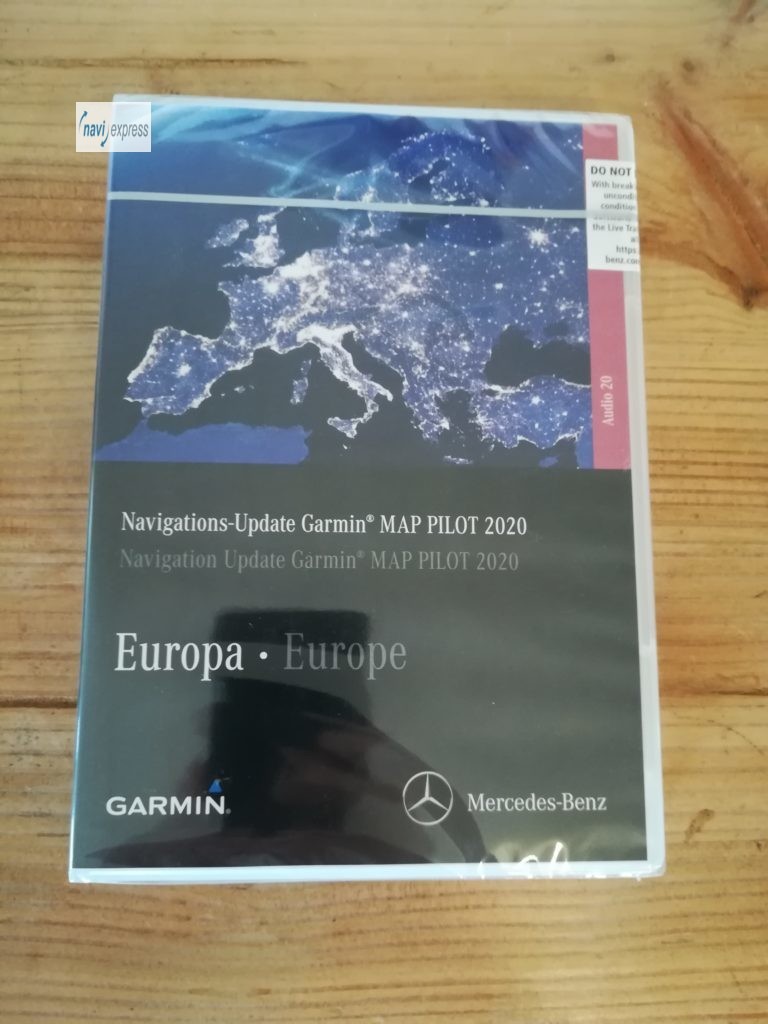 Update SD Karte Mercedes Garmin MAP PILOT Europa 2020 Audio 20 NTG5