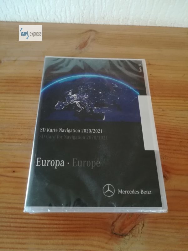 Mercedes Update SD Karte Navigation 2020/2021 EUROPA AUDIO 20 NTG5.5