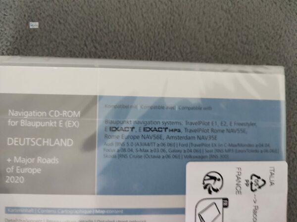 Navigations-CD Blaupunkt TravelPilot E (EX) Deutschland + Major Roads of Europe 2020 – Bild 3