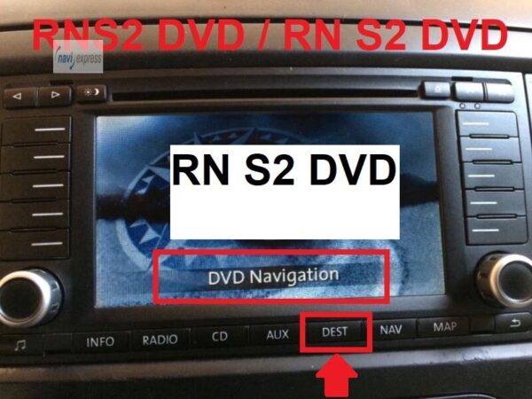 Navigation DVD Blaupunkt TravelPilot EX-V (VX) Europa 2020 RNS2 DVD & RNS MFD2 DVD Final Update - Image 3