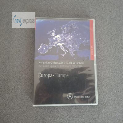 Mercedes-Benz Navigations-DVD für AUDIO 50 APS NTG4-204 EUROPA 2015/2016 A2048270600 korallenrot