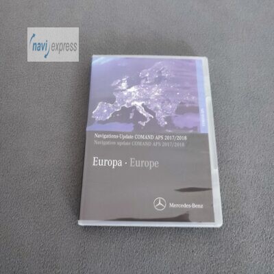 Mercedes-Benz Navigation DVD COMAND APS NTG2 Europa 2017/2018 Version 19.0 A1698270600