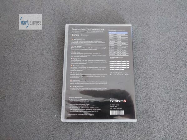 Mercedes-Benz Navigation DVD COMAND APS NTG2 Europa 2017/2018 Version 19.0 A1698270600 – Bild 3