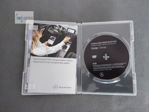 Mercedes-Benz Navigation DVD COMAND APS NTG2 Europa 2017/2018 Version 19.0 A1698270600 – Bild 4