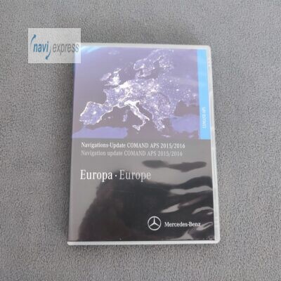 Mercedes-Benz Navigation DVD COMAND APS NTG2 Europa 2015/2016 hellblau Version 17.0 A1698270100