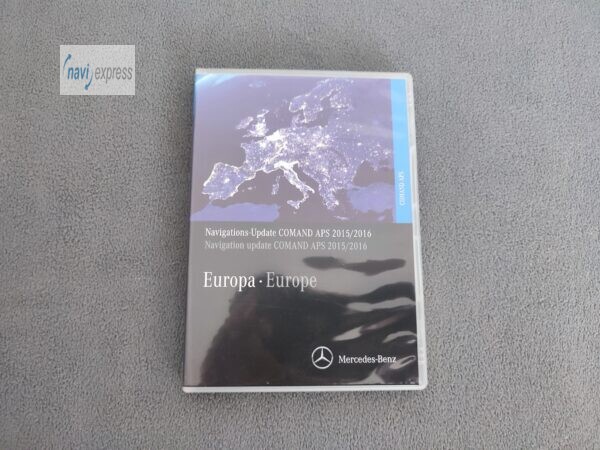 Mercedes-Benz Navigation DVD COMAND APS NTG2 Europa 2015/2016 hellblau Version 17.0 A1698270100