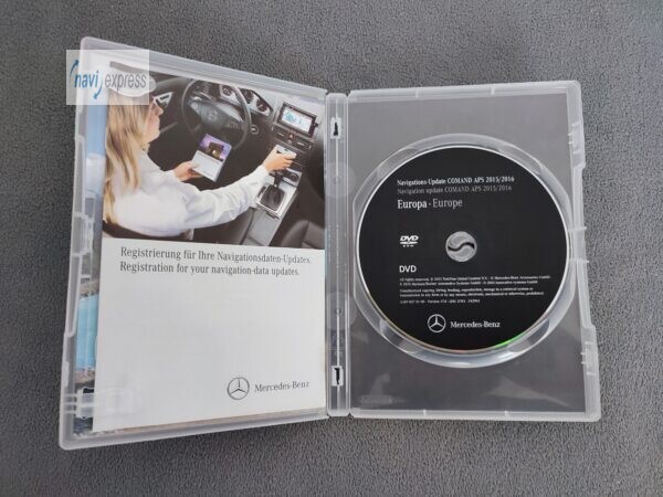Mercedes-Benz Navigation DVD COMAND APS NTG2 Europa 2015/2016 hellblau Version 17.0 A1698270100 – Bild 4