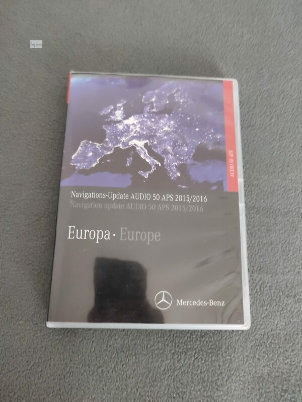 Mercedes-Benz Navigations-DVD für AUDIO 50 APS NTG4-204 EUROPA 2015/2016 A2048270600 korallenrot