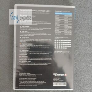 MERCEDES BENZ Navigation DVD COMAND APS NTG2 Europa 2017/2018 hellblau Version 19.0 A1698270600