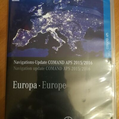 MERCEDES BENZ Navigation DVD COMAND APS NTG2 Europa 2015/2016  hellblau Version 17.0 A1698270100