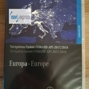 MERCEDES BENZ Navigation DVD COMAND APS NTG2 Europa 2017/2018  hellblau Version 19.0 A1698270600