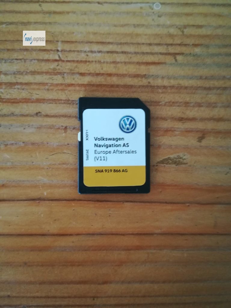 Volkswagen VW Navigation AS SD Karte Europa Aftersales V11 aktualisiert