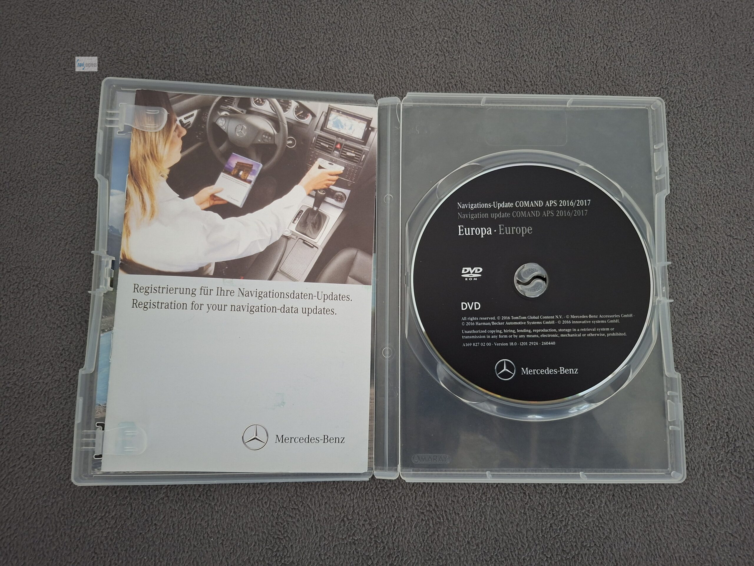 Mercedes-Benz Navi DVD COMAND APS NTG2 Europa 2016/2017 Version 18.0 A1698270200 – Bild 4