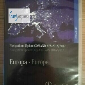 MERCEDES BENZ Navigation DVD COMAND APS NTG2 Europa 2016/2017  hellblau Version 18.0 A1698270200