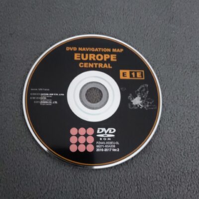 Toyota Navigations-DVD für TNS600 und TNS700 Deutschland + Zentraleuropa 2016/2017 Ver.2 E1E