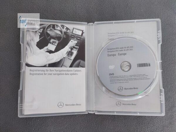 Mercedes Benz Navigations-DVD für AUDIO 50 APS NTG4-204 EUROPA 2011 korallenrot - Image 3