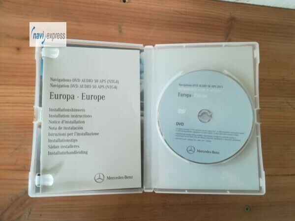 Mercedes Benz Navigations-Update DVD für AUDIO 50 APS NTG4 EUROPA 2013 A2048271665 – Bild 3