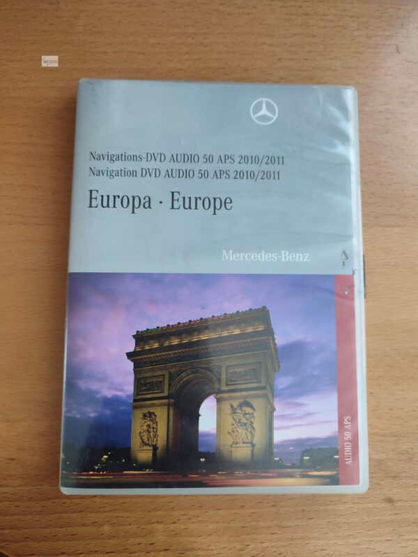 Mercedes Benz Navigations-DVD für AUDIO 50 APS NTG4-204 EUROPA 2010/2011 A2048277359 korallenrot