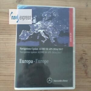 Mercedes Benz Navigations-Update DVD für AUDIO 50 APS NTG4 EUROPA 2016/2017 A2048270900 korallenrot