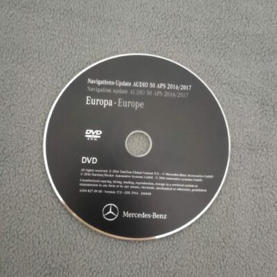 Mercedes Benz Navigations-Update DVD für AUDIO 50 APS NTG4 EUROPA 2016/2017 A2048270900 korallenrot