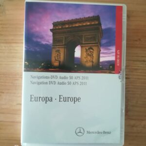 Mercedes Benz Navigations-Update DVD für AUDIO 50 APS NTG4 EUROPA 2011 A2048278059 korallenrot