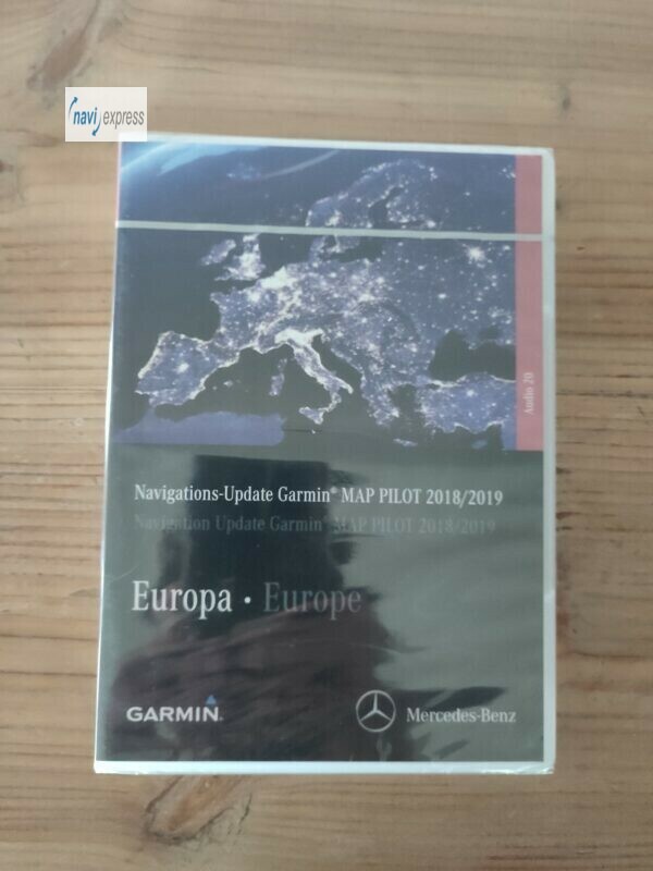 Navigations-Update SD Karte Mercedes Garmin MAP PILOT Europa 2018/2019 Audio 20 NTG5 Star2 A2139064207