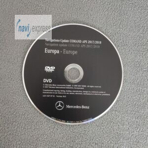 Mercedes Benz Navigations-Update DVD COMAND APS NTG1 Europa 2017/2018 Maybach E CLS SLK Klasse Version 18.0 Grün