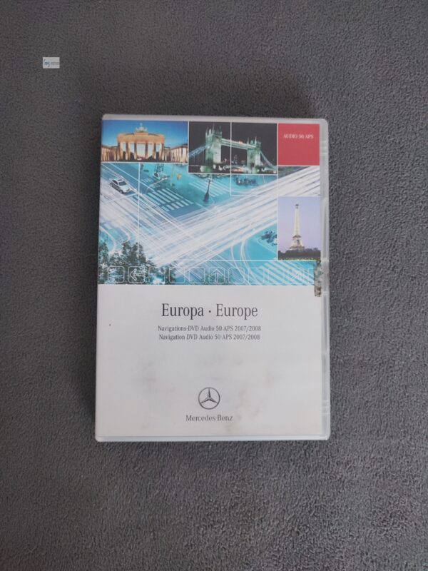 Mercedes Benz Navigation DVD AUDIO 50 APS NTG4-204 EUROPA 2007/2008 Version 3.0 A2048271759