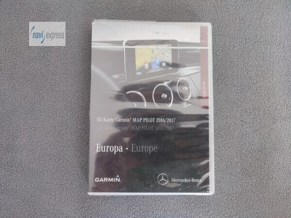 Erstinstallation SD Karte MERCEDES GARMIN MAP PILOT EUROPA 2016/2017 V7.0 AUDIO 20 CD NTG5 STAR1