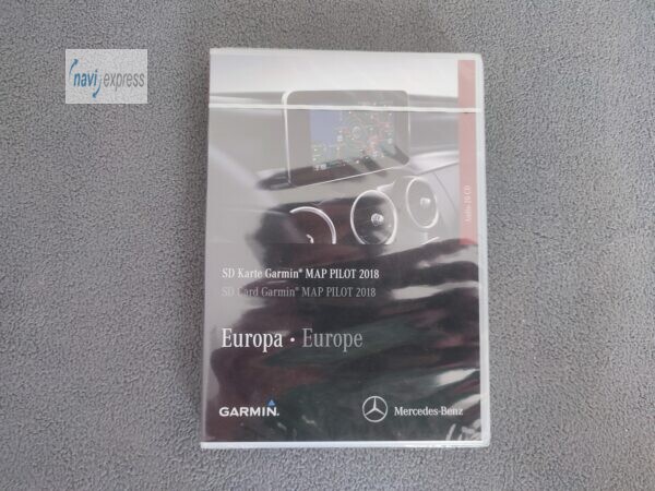 Erstinstallation SD Karte MERCEDES GARMIN MAP PILOT EUROPA 2018 V10.0 AUDIO 20 CD NTG5 STAR1